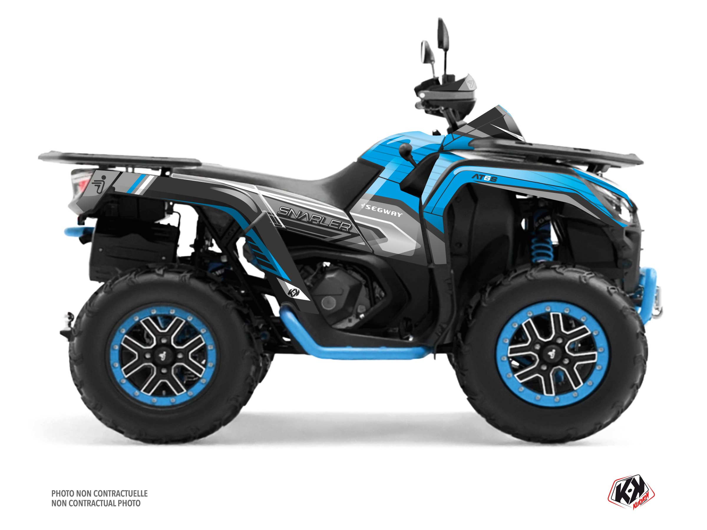 Segway Snarler AT6-L ATV Sharp Graphic Kit Blue