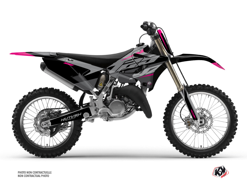 yamaha dirt bike skew  graphic kit pink