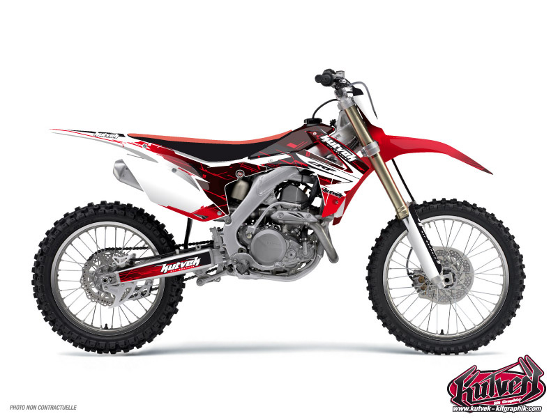 honda dirt bike slider  graphic kit 