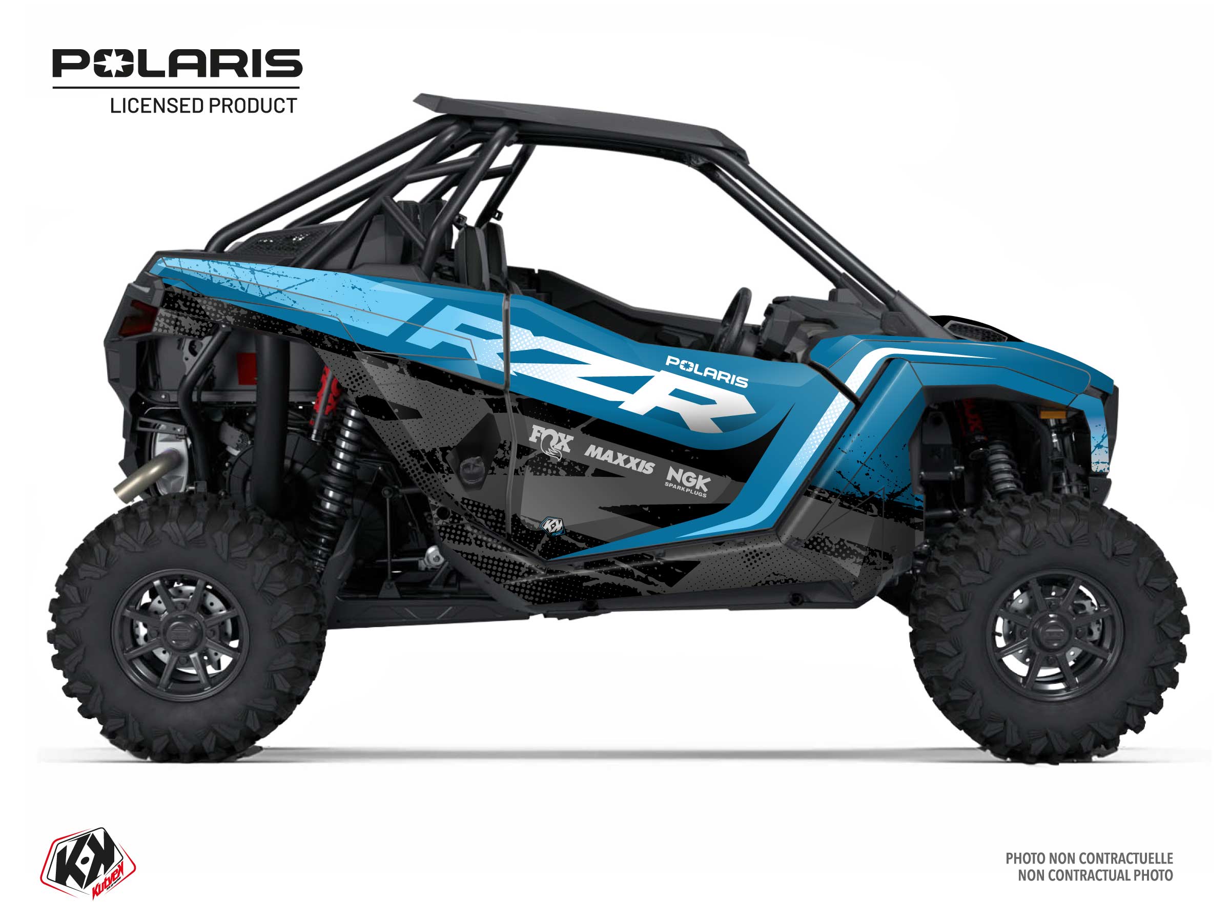 kit déco ssv polaris soleno bleu 