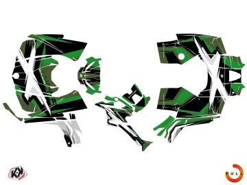 can-am atv spear graphic kit green | Kutvek