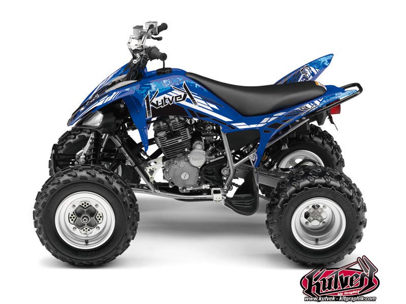 Yamaha 250 Raptor ATV Spirit Graphic Kit Blue