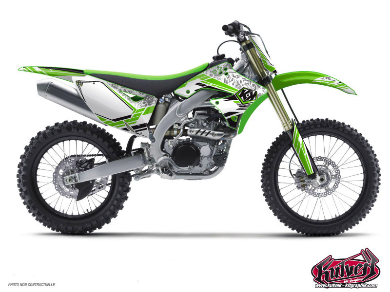 kawasaki dirt bike spirit  graphic kit 