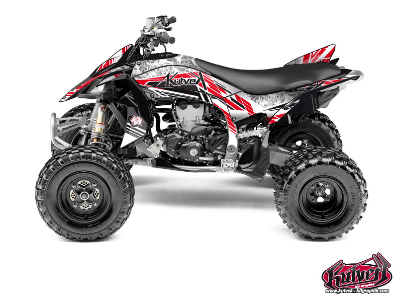 yamaha atv spirit  graphic kit red