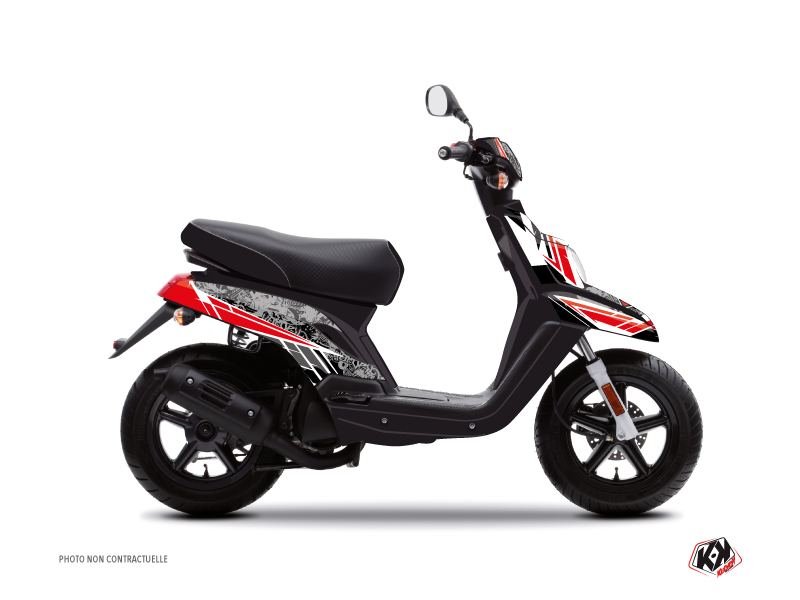 yamaha scooter spirit  graphic kit black