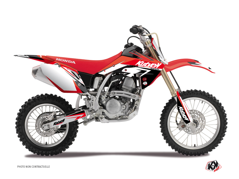 honda dirt bike stage  graphic kit red