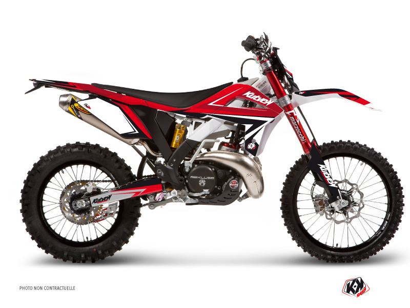 gasgas dirt bike stage  graphic kit red