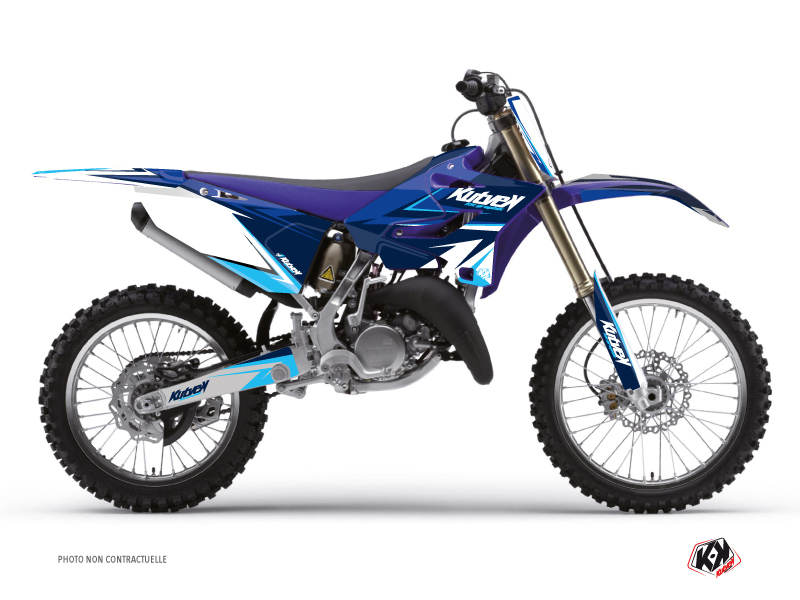 Yamaha 250 YZ Dirt Bike Stage Graphic Kit Blue