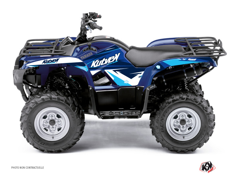 Yamaha 300 Grizzly ATV Stage Graphic Kit Blue