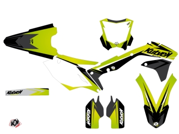 Kit Décoration Moto Cross Stage Kawasaki KX 125 Vert – Neuf – Marque KUTVEK – Fabriqué En France