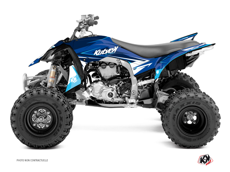 yamaha atv stage  graphic kit blue