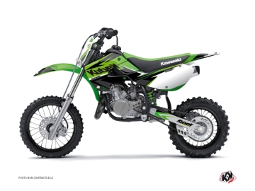 Kit Décoration Moto Cross Stage Kawasaki KX 125 Vert – Neuf – Marque KUTVEK – Fabriqué En France