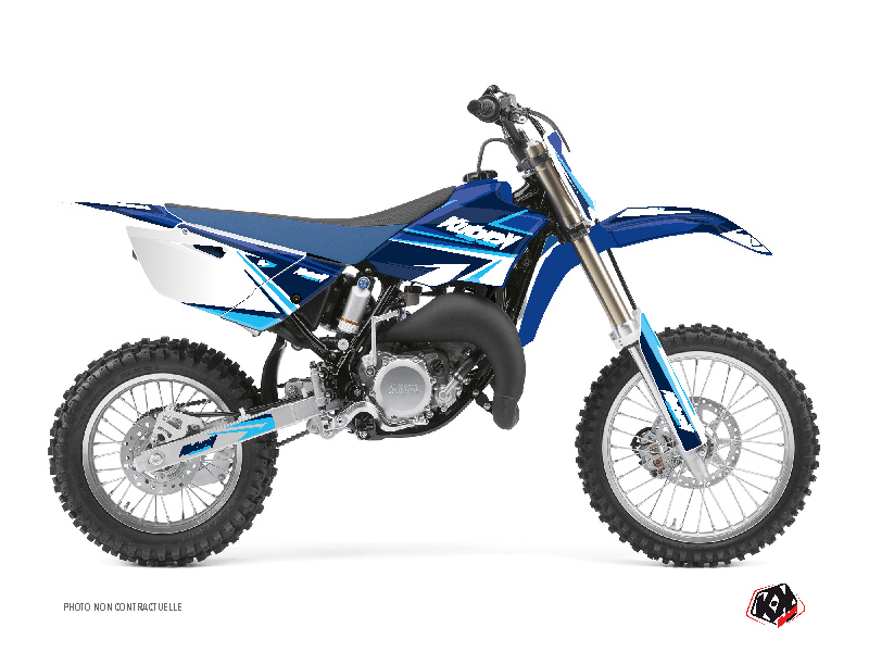 Kit Déco Moto Cross Stage Yamaha 85 YZ Bleu
