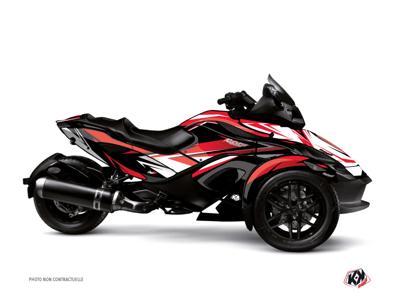 Kit Déco Hybride Stage Can Am Spyder RS Rouge