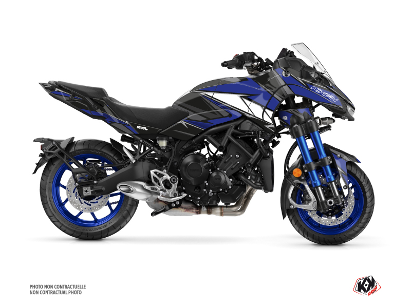 Kit Déco Moto Steel Yamaha NIKEN Bleu