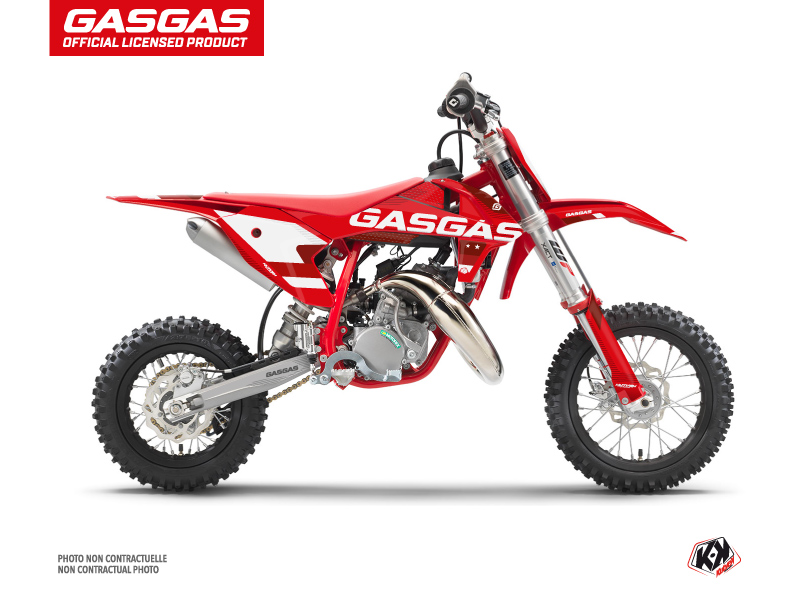 GASGAS MC 50 Dirt Bike Stella Graphic Kit Red