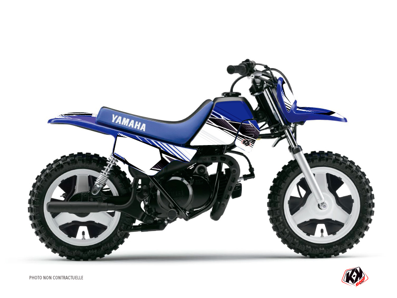 yamaha dirt bike stripe  graphic kit blue