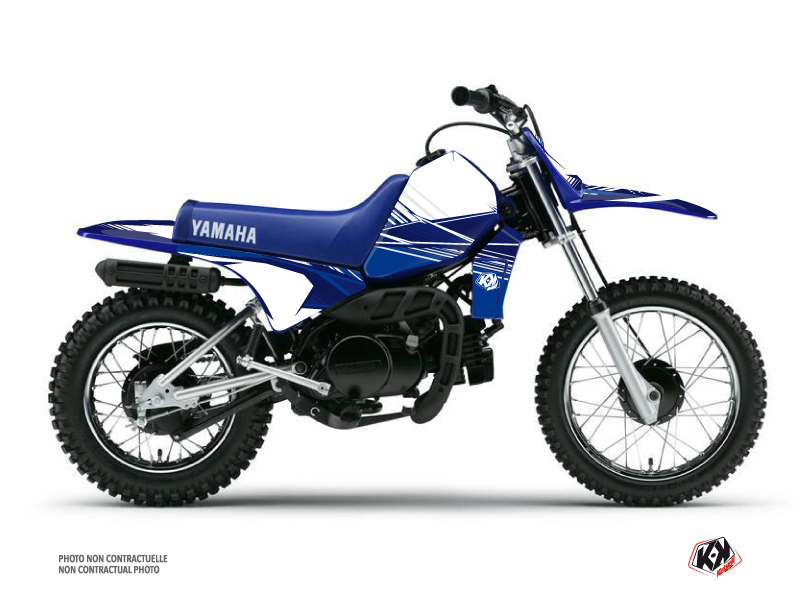 kit déco motocross yamaha stripe bleu-nuit 