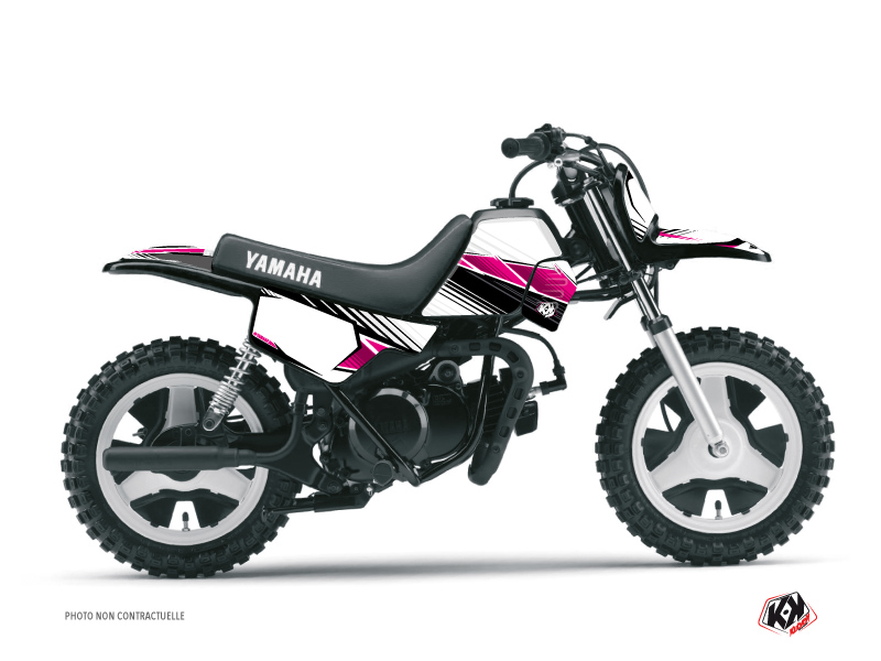 yamaha dirt bike stripe  graphic kit pink