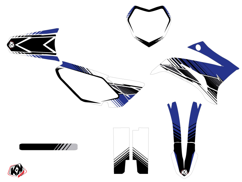 Yamaha TTR 125 Dirt Bike Stripe Graphic Kit Blue