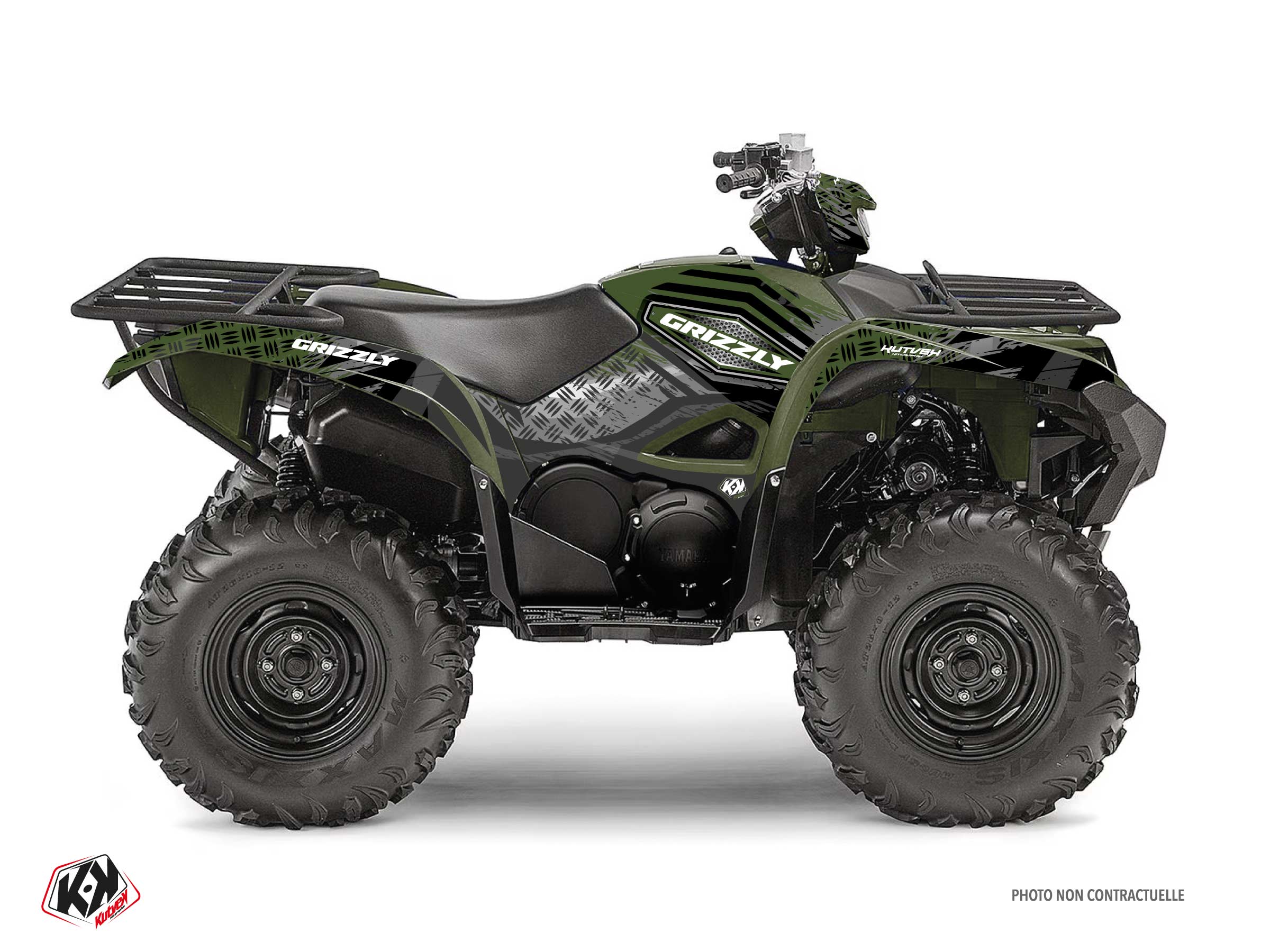 kit déco quad yamaha sturdy vert 