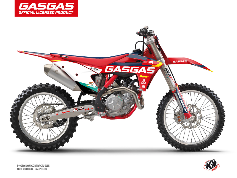 Kit Déco Moto Cross SX-K21 GASGAS EX 300 Rouge
