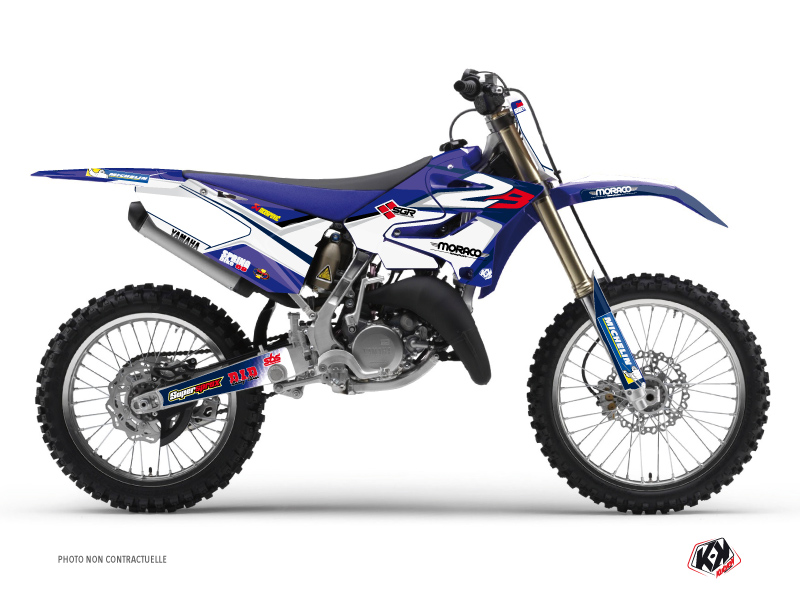 Yamaha 250 YZ Dirt Bike Replica Team 2b Graphic Kit 2015