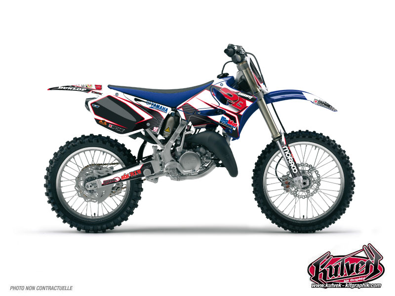 kit déco motocross yamaha replica team 2b 2010  