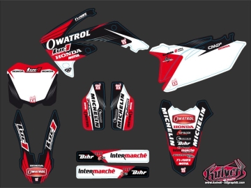 kit déco motocross honda replica team luc1 2012 | Kutvek
