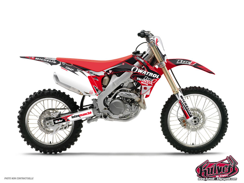 honda dirt bike replica team luc1 2012  graphic kit 