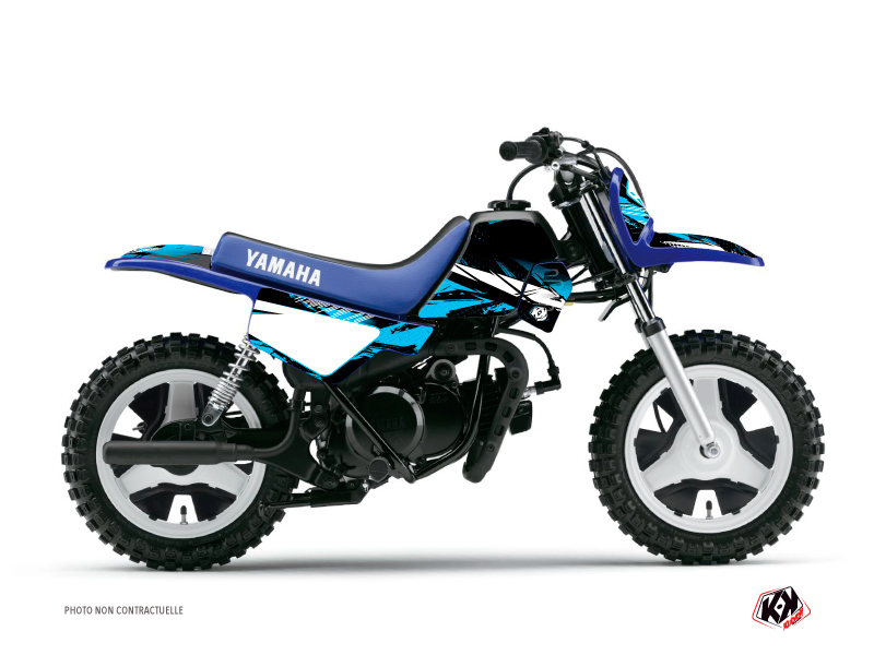 yamaha dirt bike techno  graphic kit blue