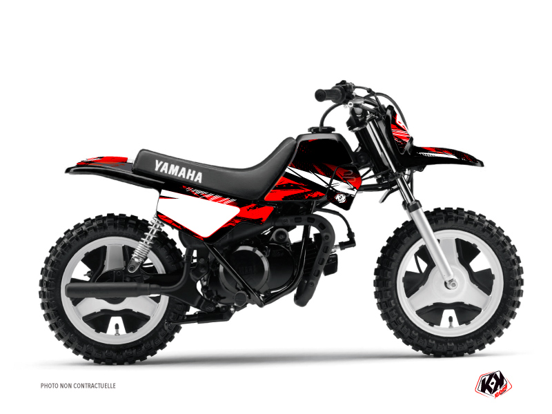yamaha dirt bike techno  graphic kit red