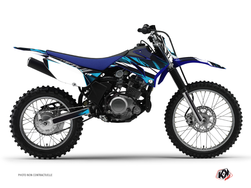Kit Déco Moto Cross Techno Yamaha TTR 125 Bleu