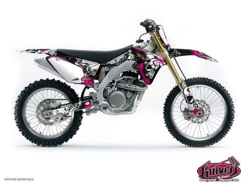 suzuki dirt bike trash  graphic kit 