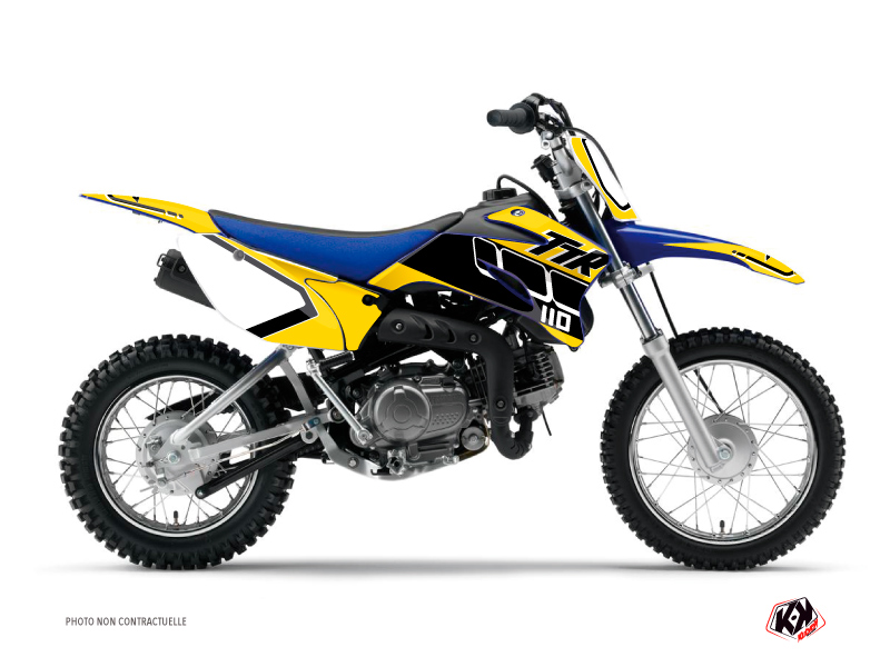 Yamaha TTR 90 Dirt Bike Replica Graphic Kit Yellow