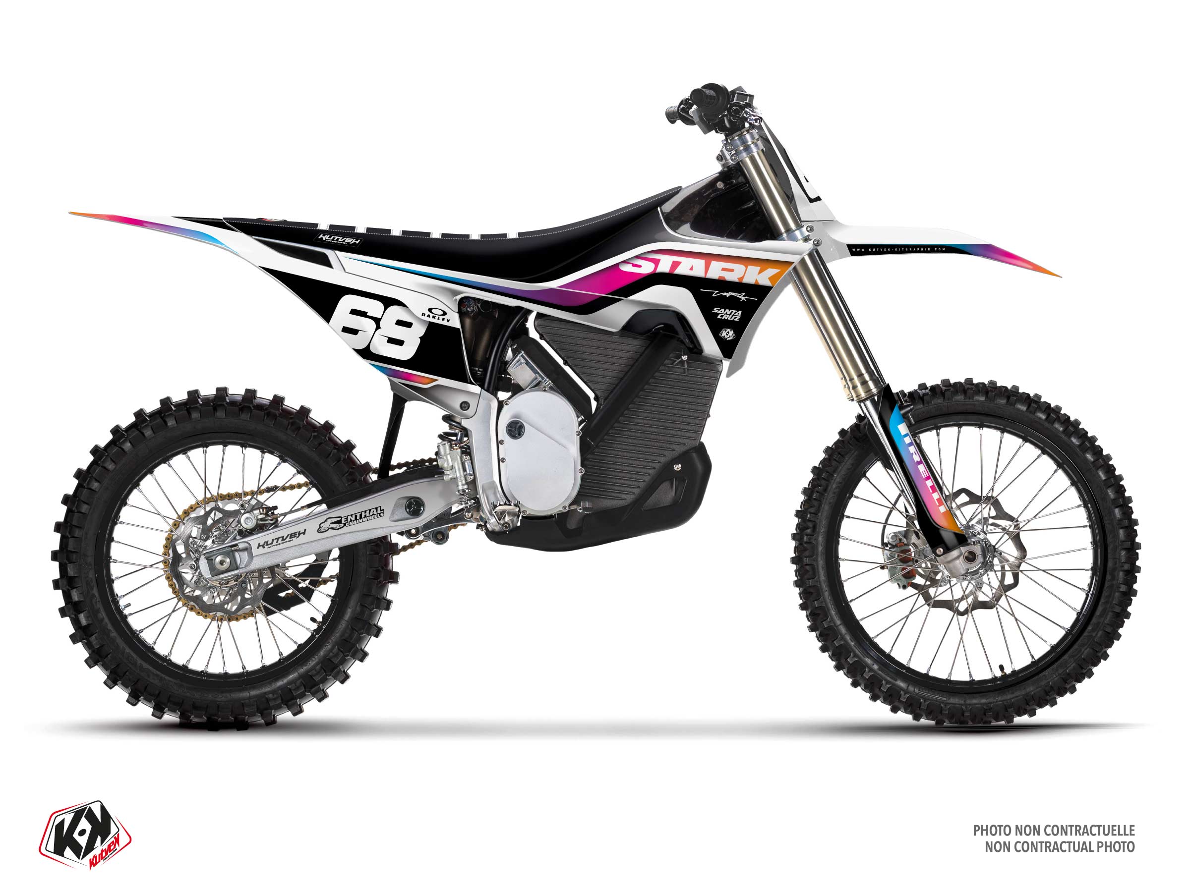 stark future dirt bike vision  graphic kit colors