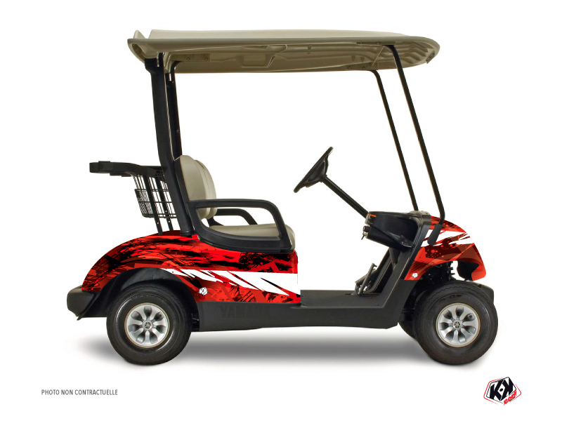 Yamaha G 29 Golf Wild Graphic Kit Red