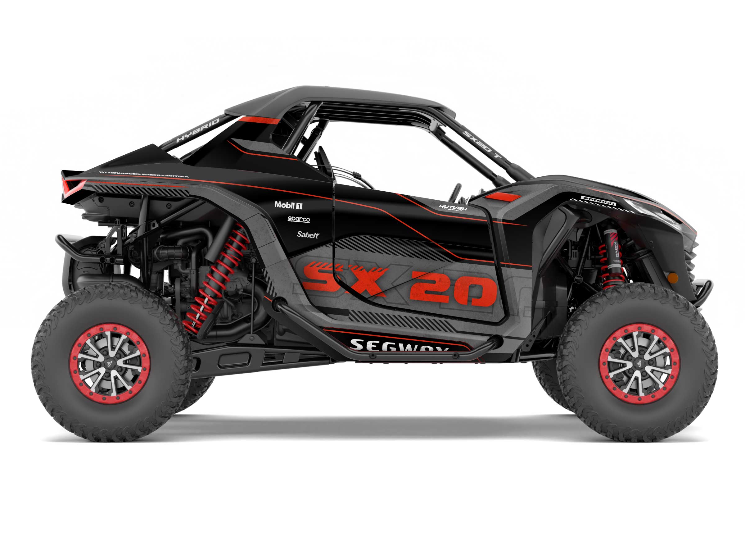 kit déco yuma noir ssv segway super villain sx20
