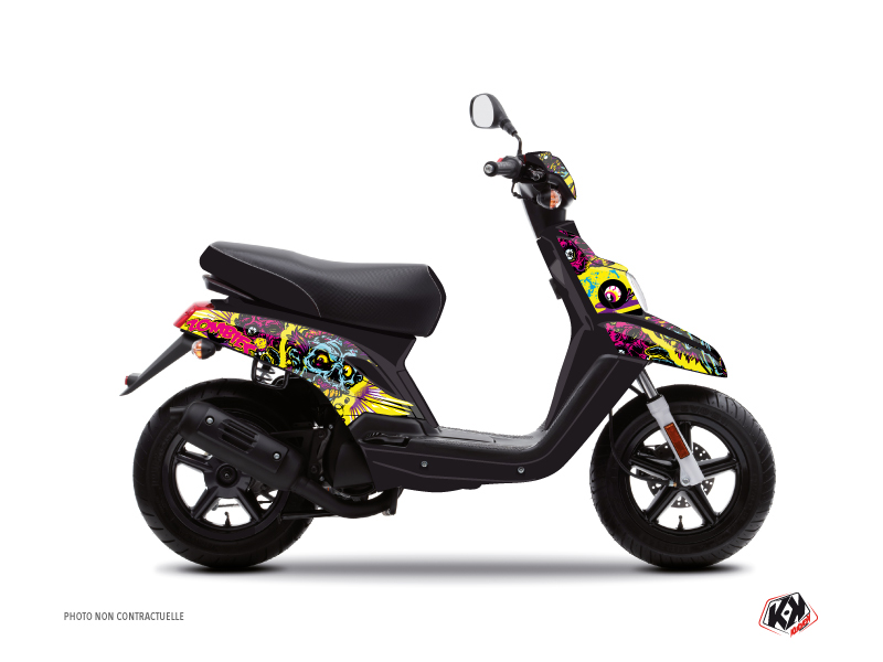 yamaha scooter zombies colors  graphic kit colors