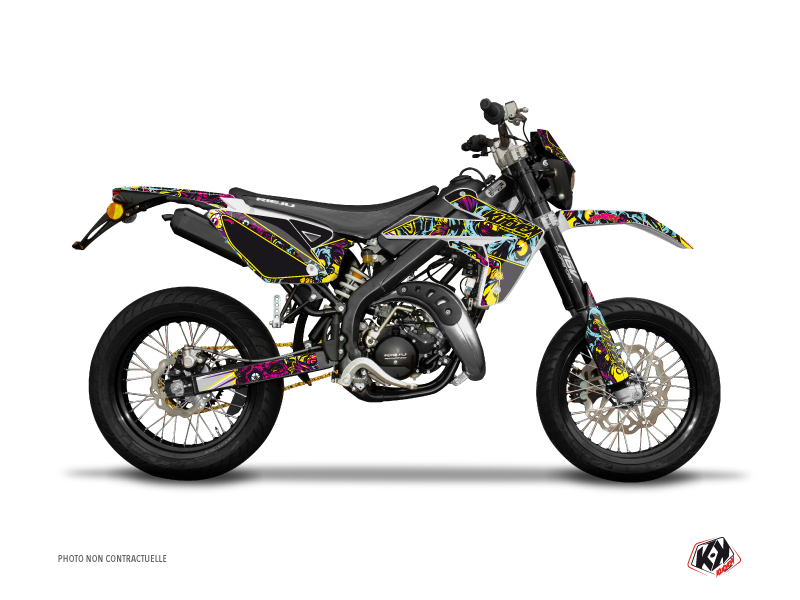 rieju 50cc zombies colors  graphic kit colors