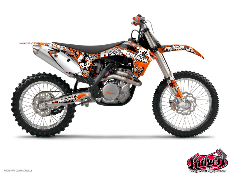 kit déco motocross ktm freegun  