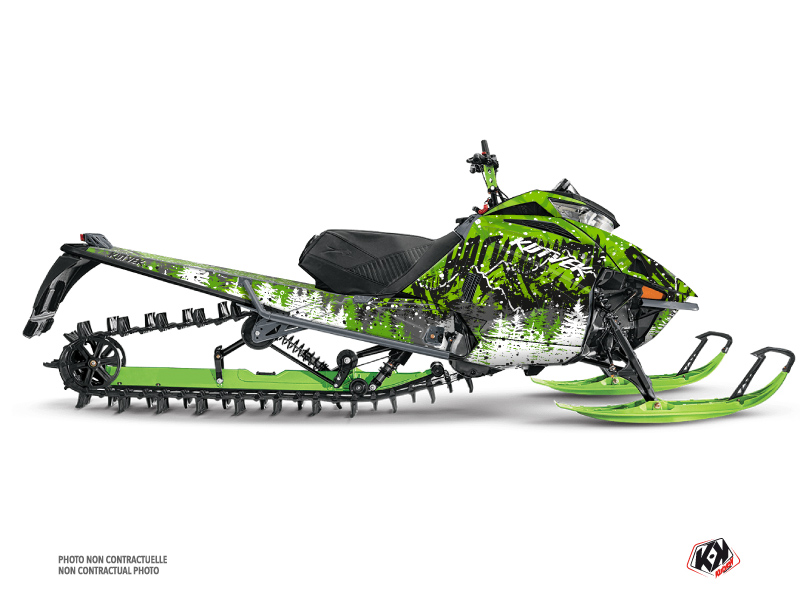 arctic cat snowmobile backcountry serie graphic kit