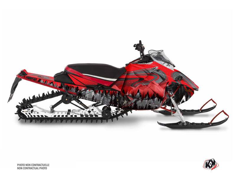 yamaha snowmobile boreal serie graphic kit
