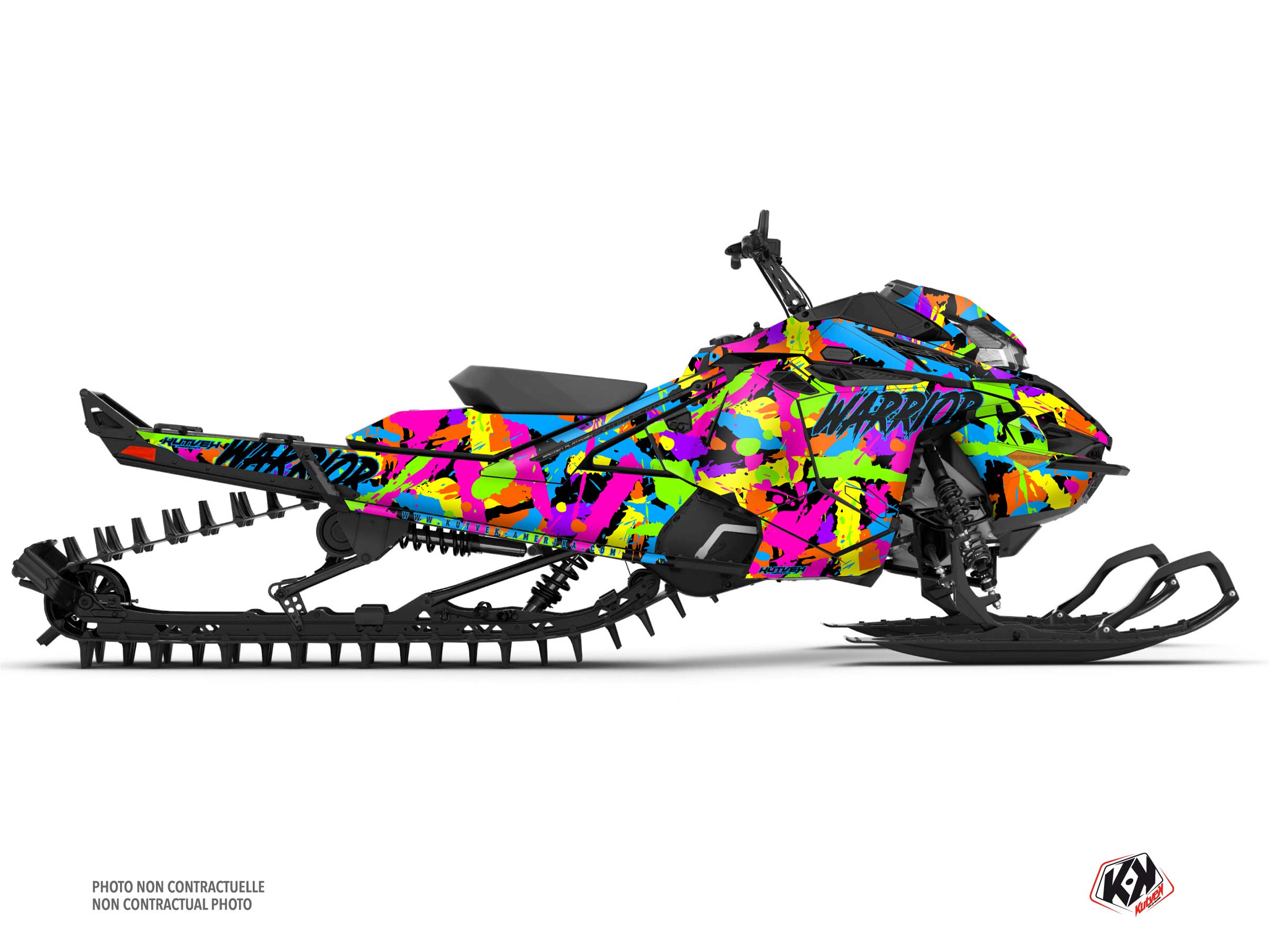 lynx snowmobile warrior  graphic kit colors