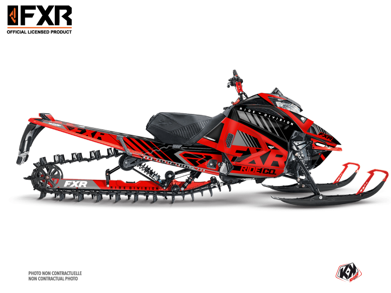 arctic cat snowmobile fxr k21 serie graphic kit