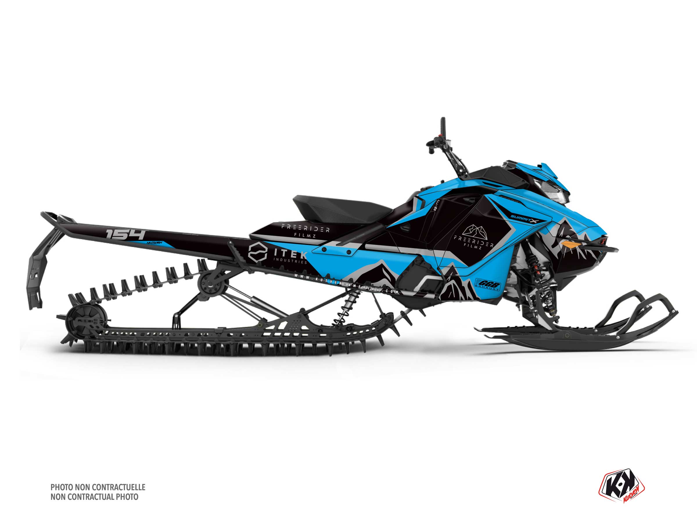 kit déco motoneige skidoo backcountry sport replica jason mcmurray k21    