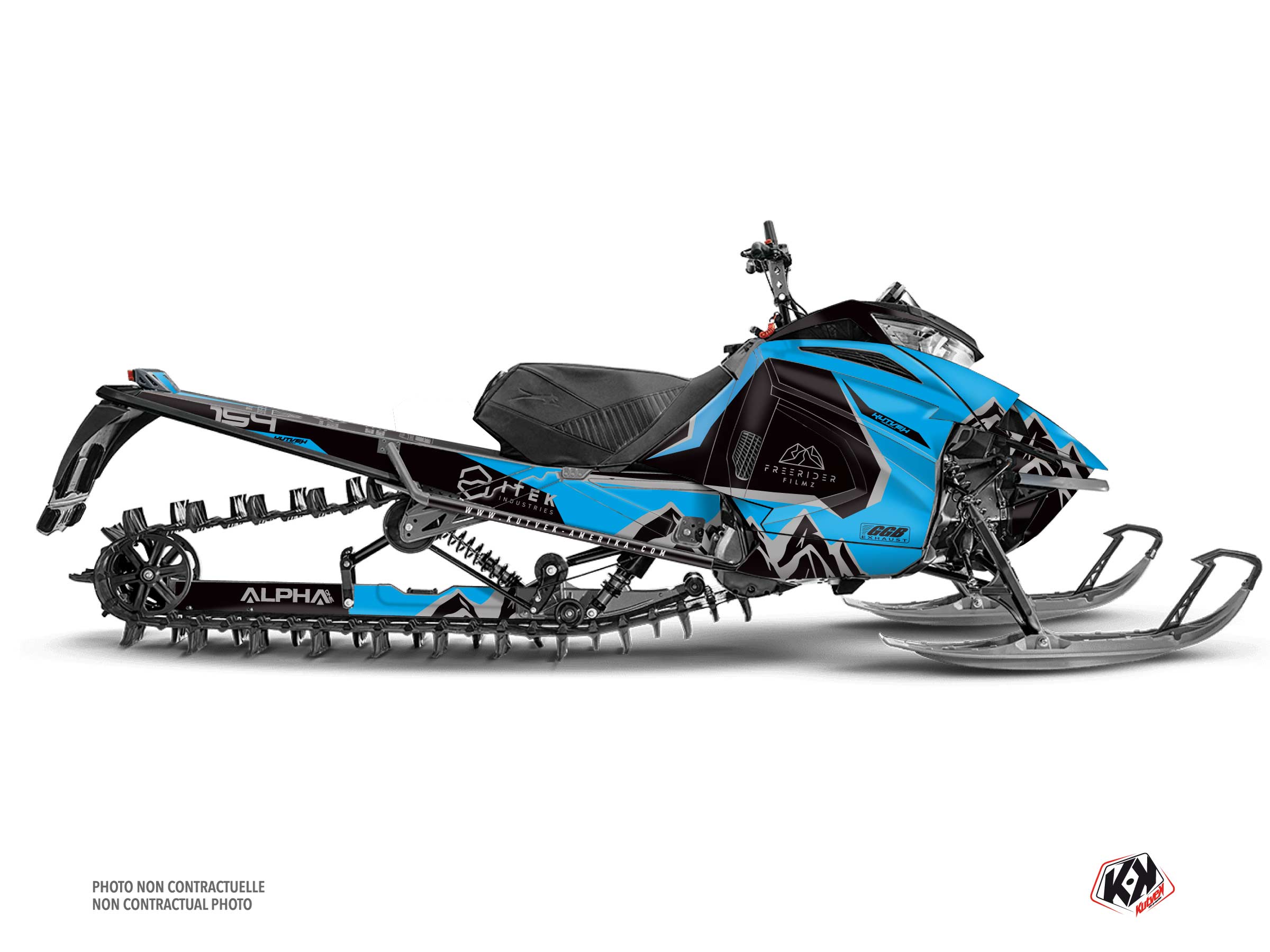 kit déco motoneige arctic cat riot 6000 replica jason mcmurray k21